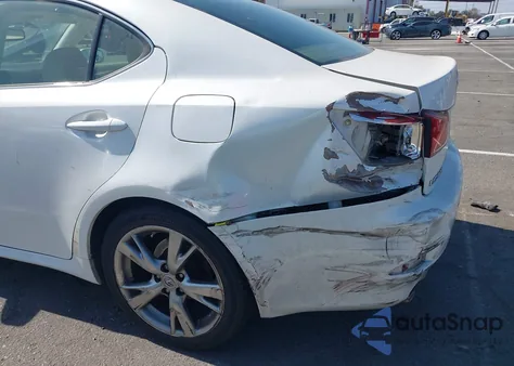 2010 Lexus Is 250 from USA, damaged, VIN JTHBF5C21A5128526